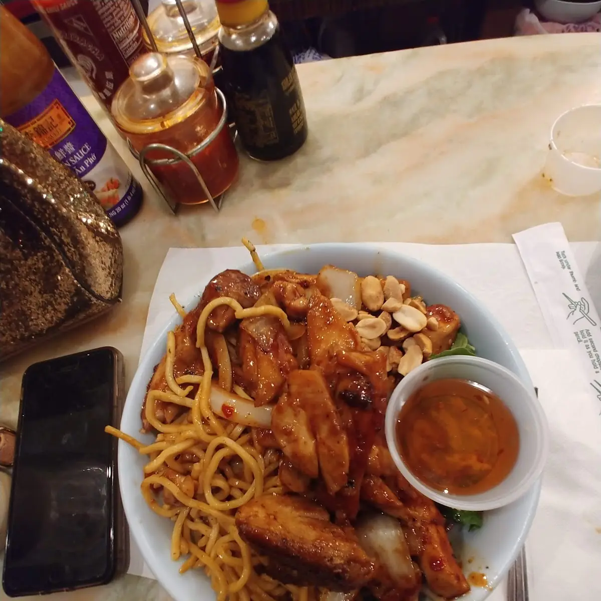 Chow Mein Chicken Bowl