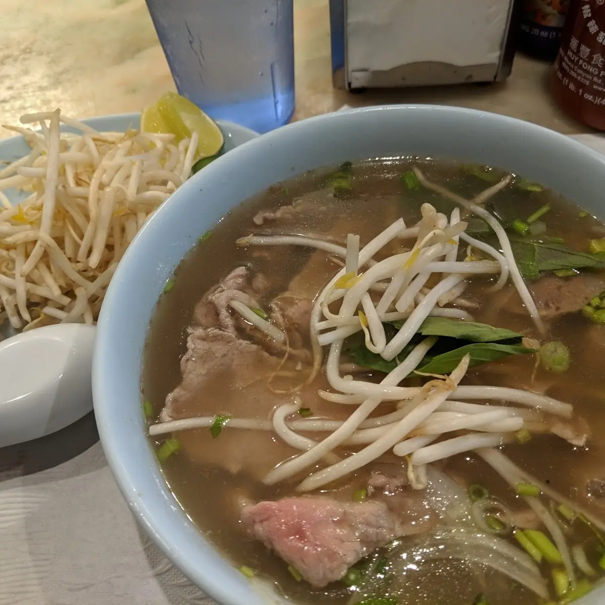 Rare Beef & Meatball Pho