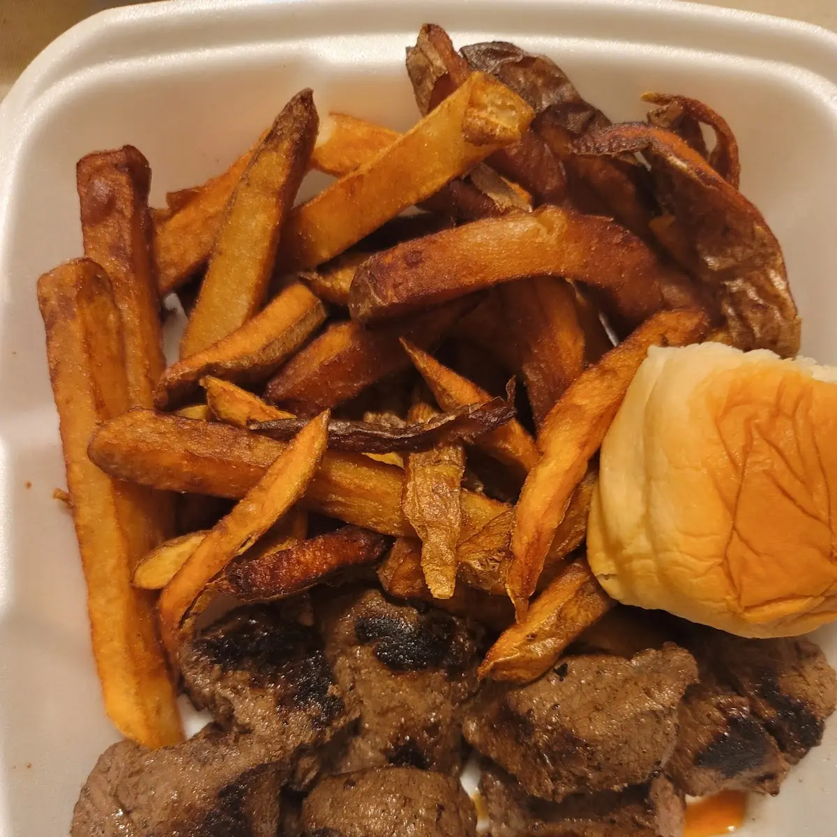 Steak and Home Fries