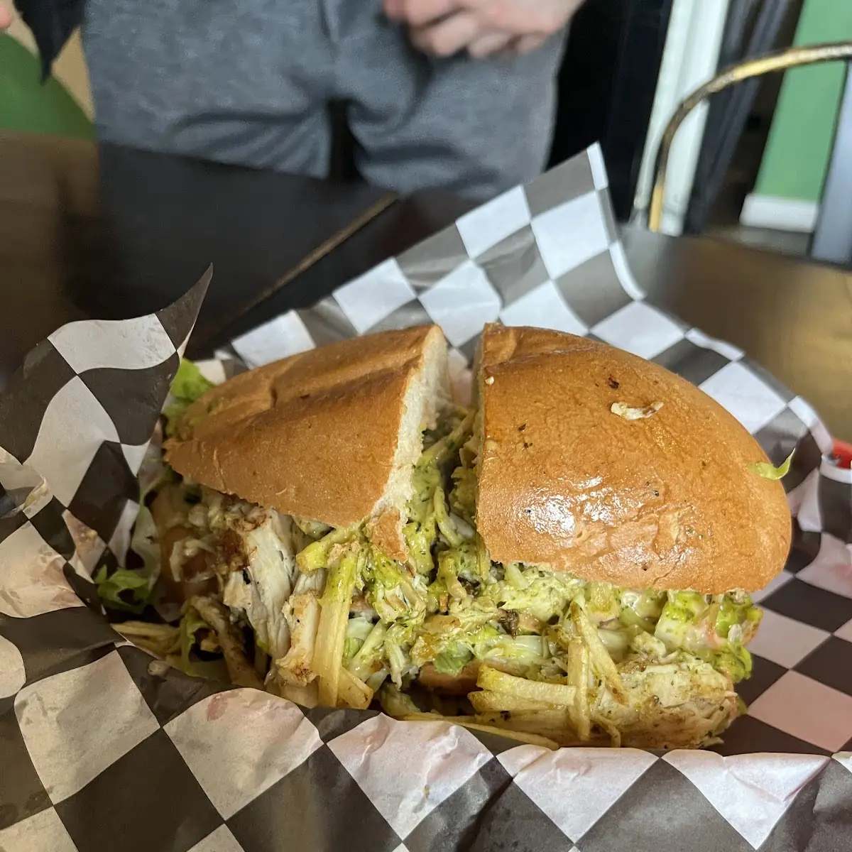 Roasted Pork Sandwich with Potatoes