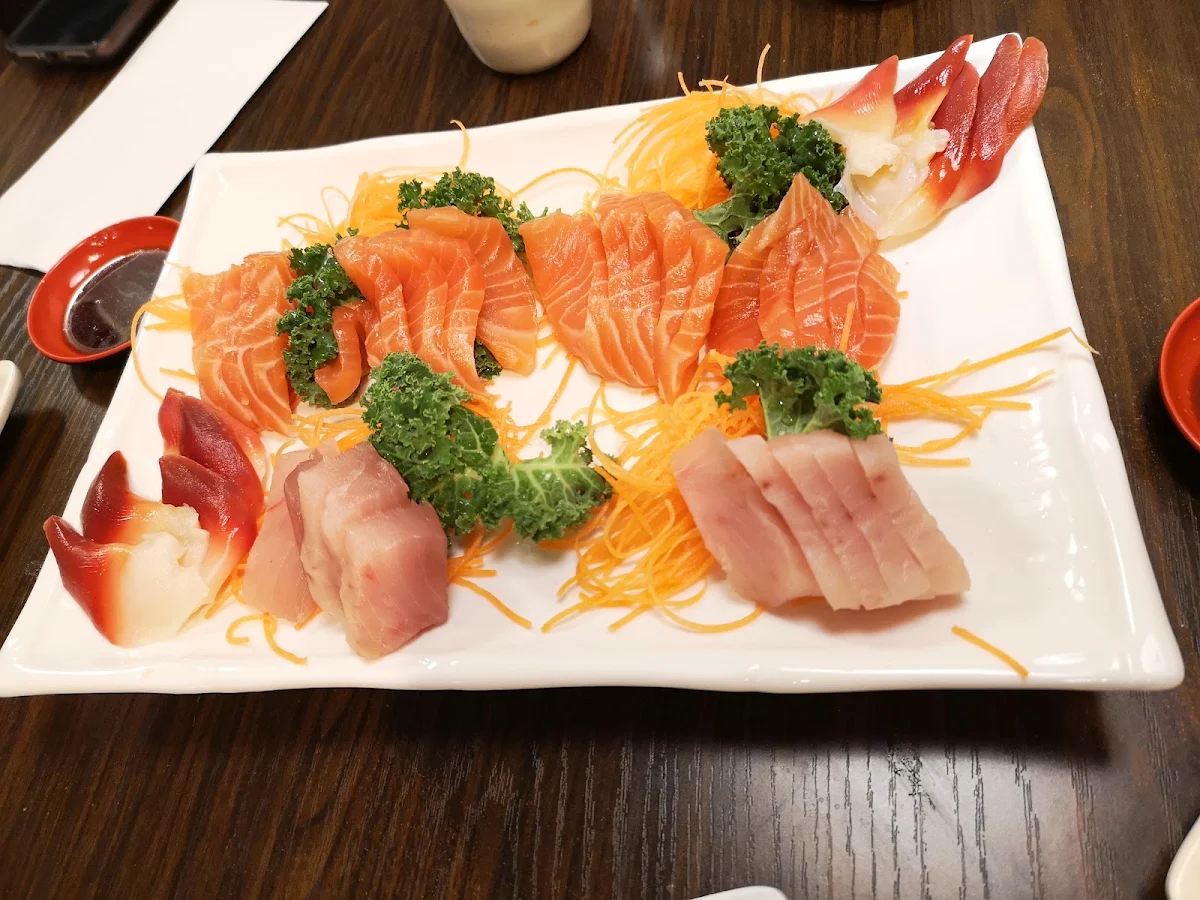 Variety of Sashimi