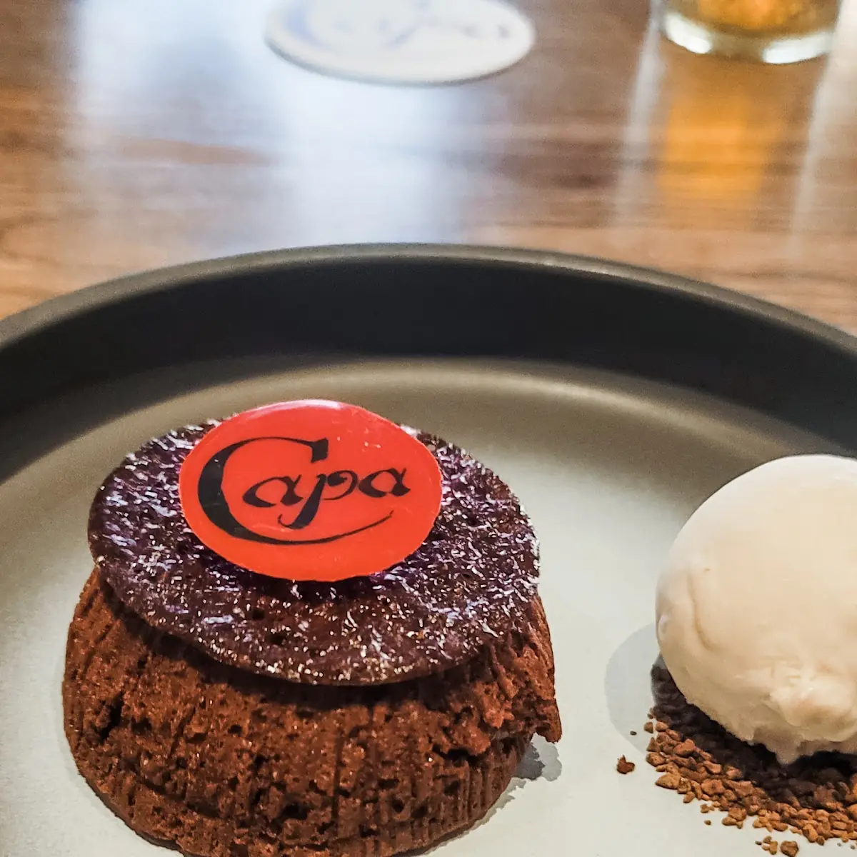 Chocolate Lava Cake Banana Ice Cream