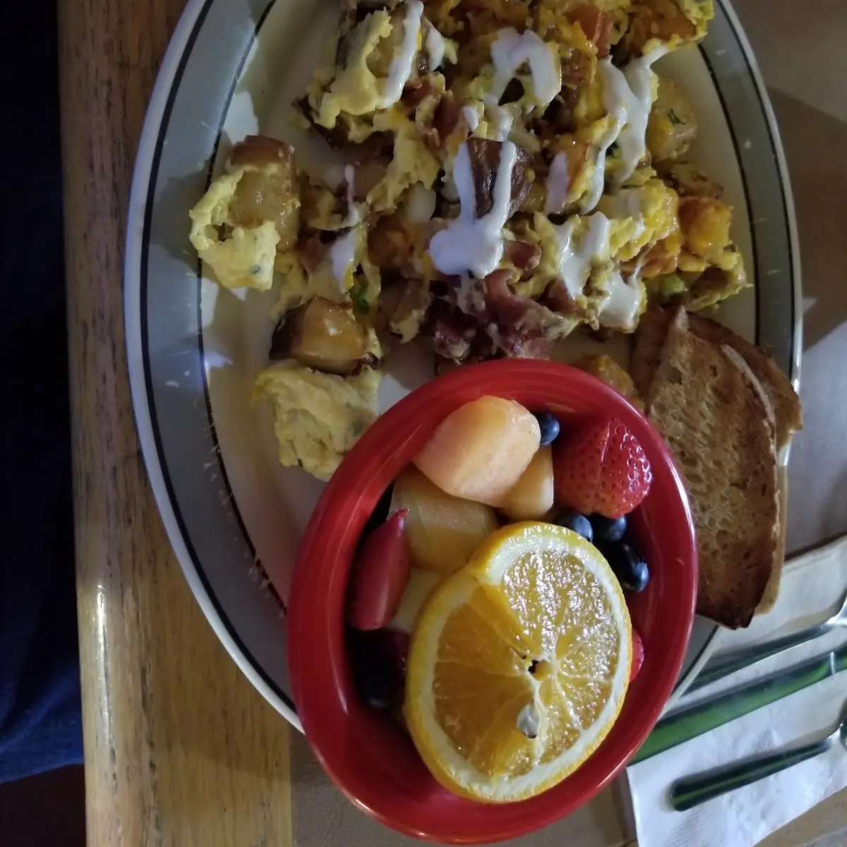 Twice Baked Scramble