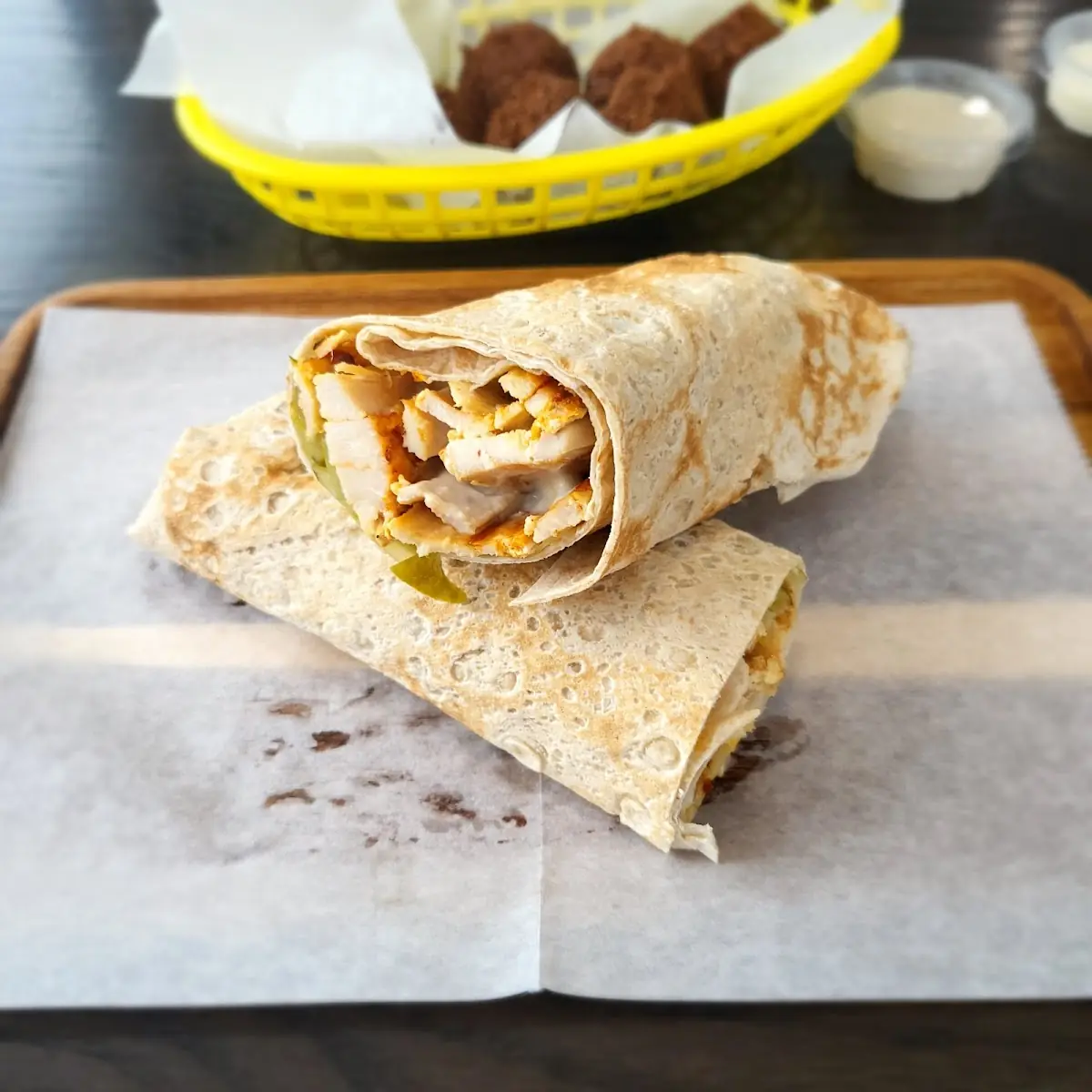 Chicken Shawarma Wrap Box