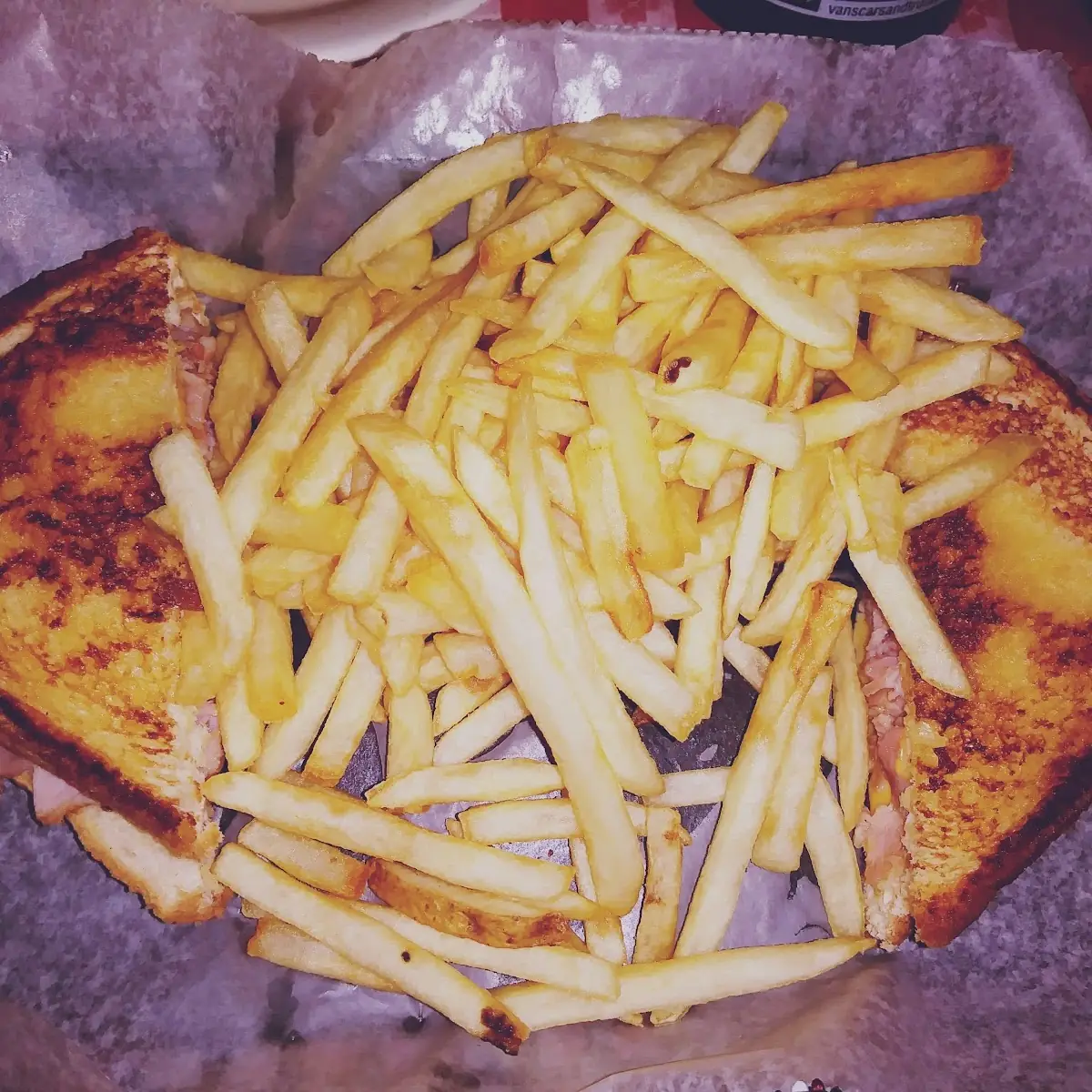 Grilled Cheese with Fries