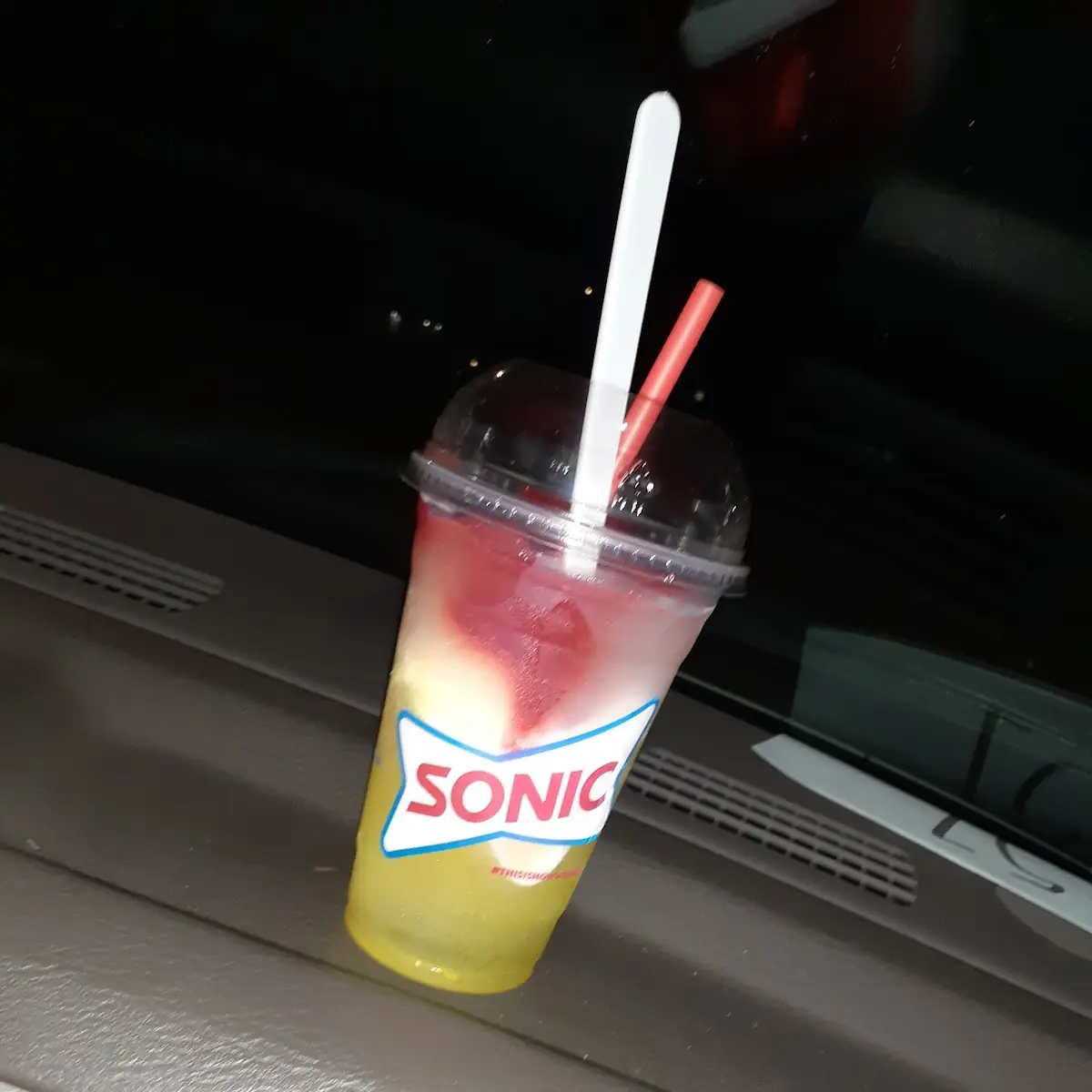 Lemonberry Slush Float