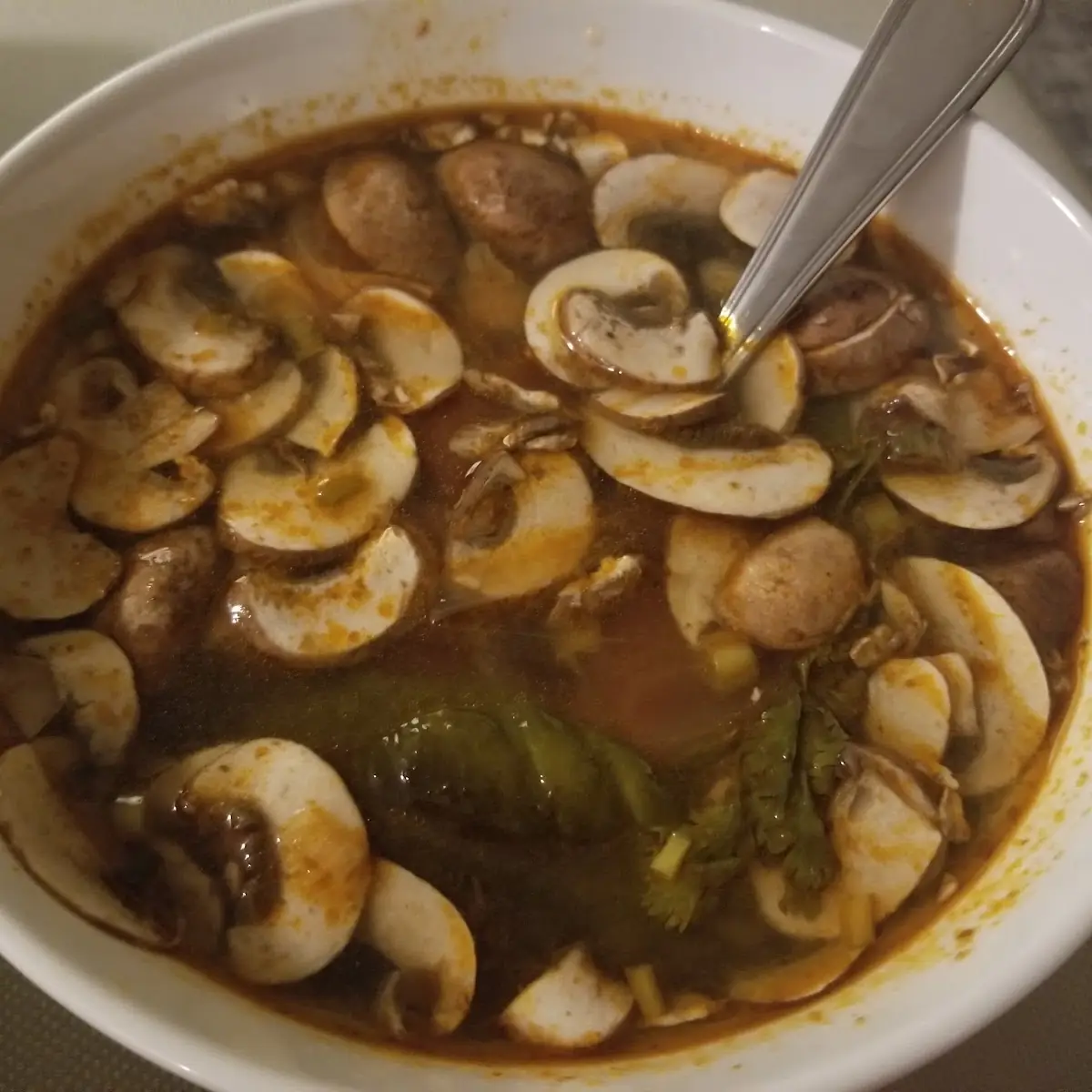 Tofu Tom Yum Soup