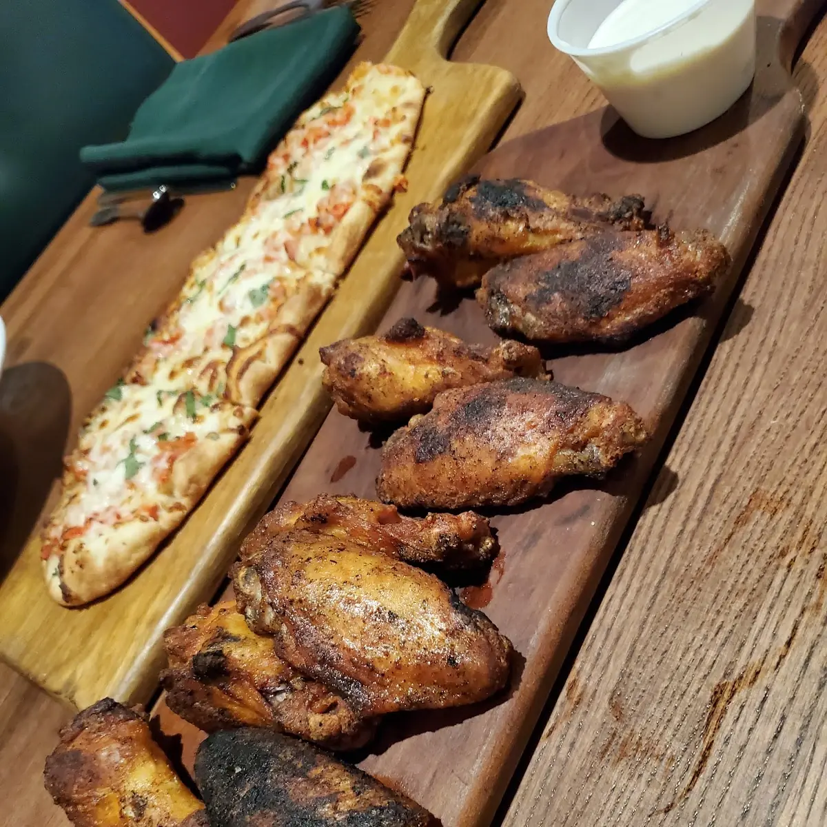 Grilled Buffalo Wings