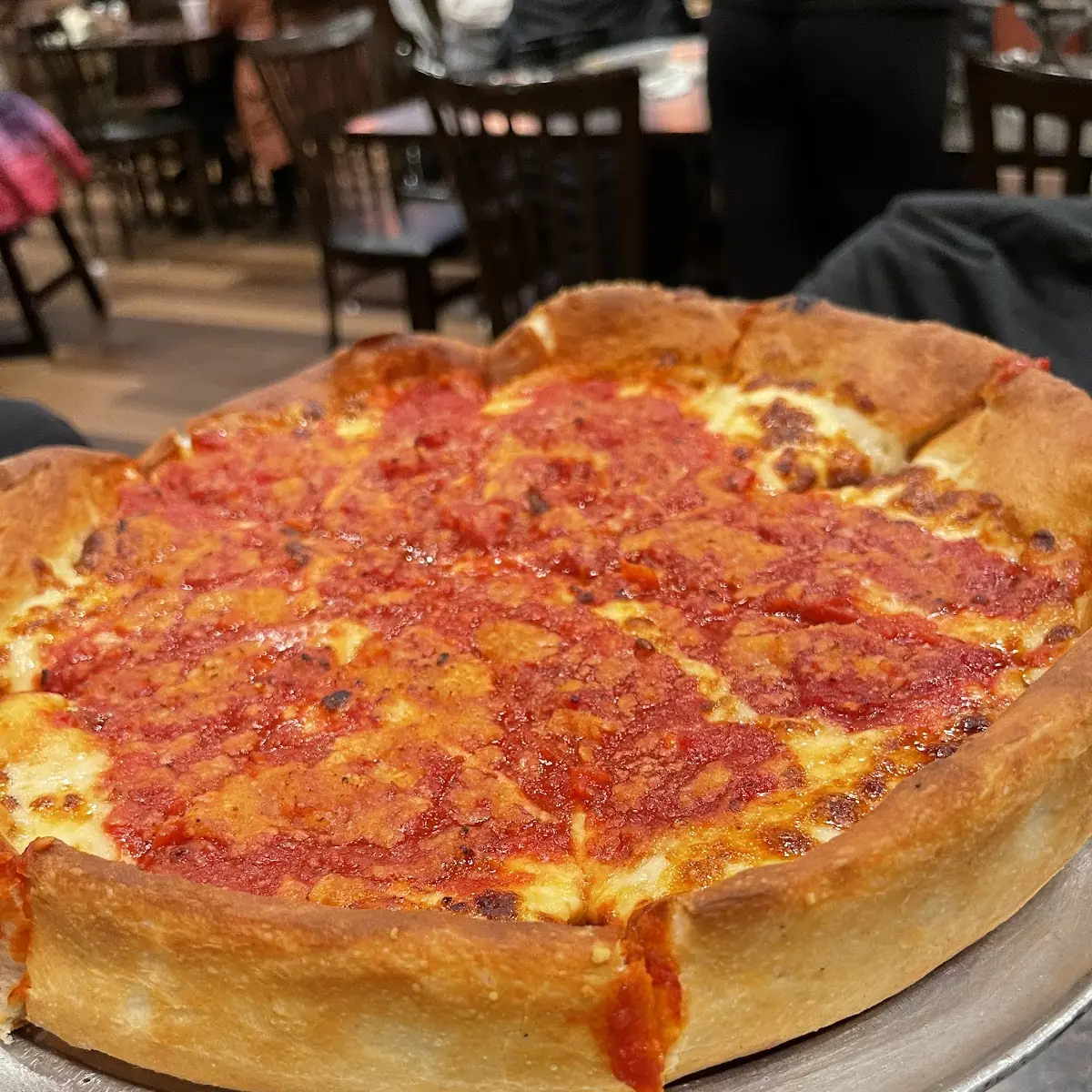 Deep Dish Cheese Pizza