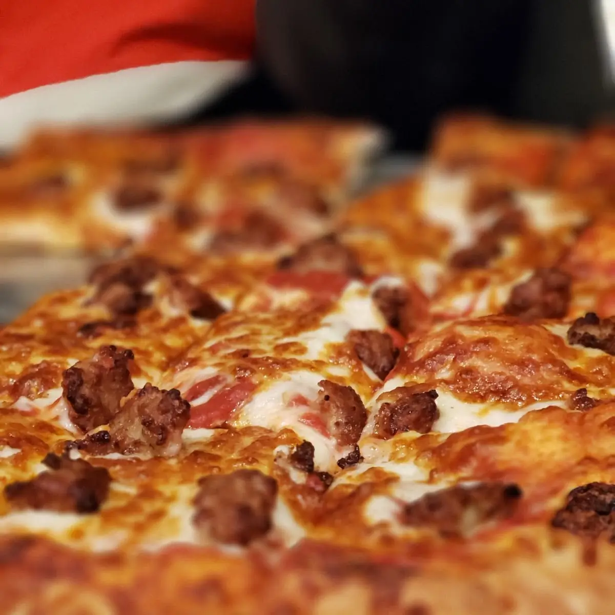 Sausage and Pepperoni Pizza