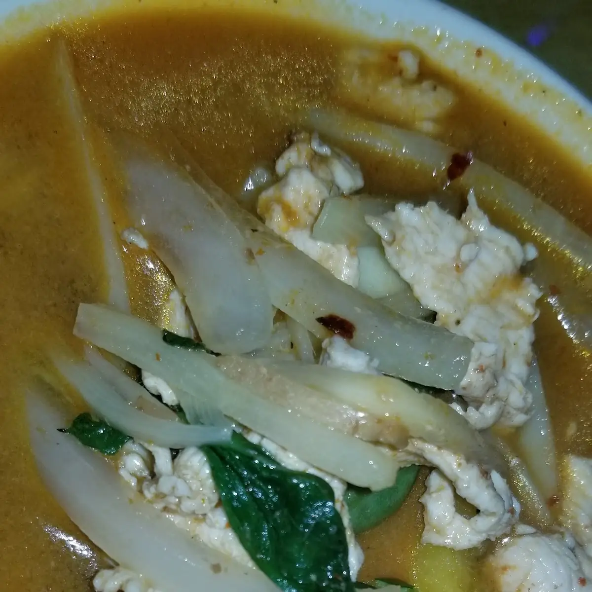 Tum Yum Soup with Shrimp