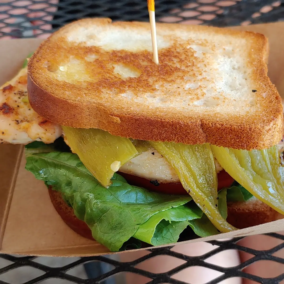 Chicken Sandwich on Gluten Free Bread