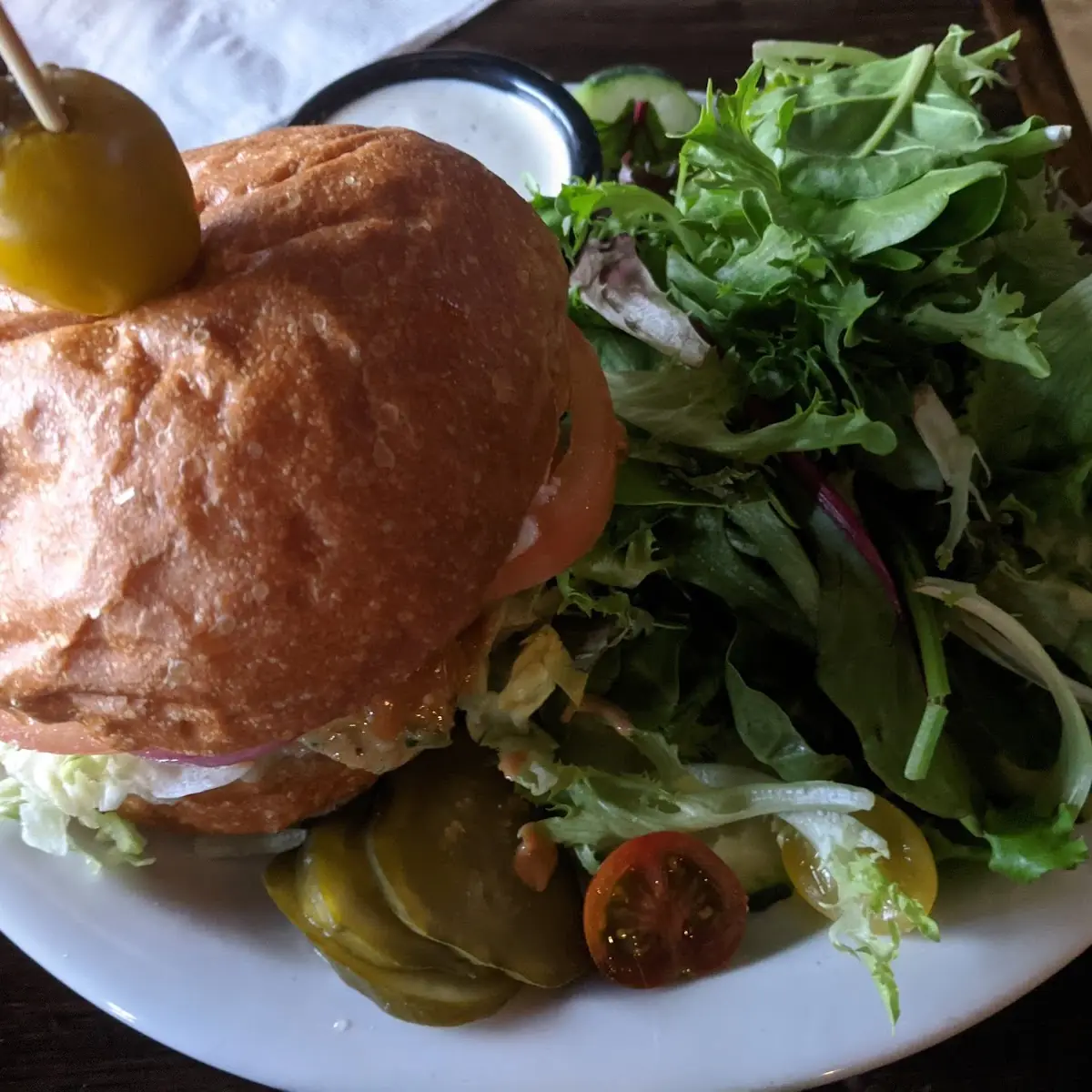 Chicken Satay Sandwich