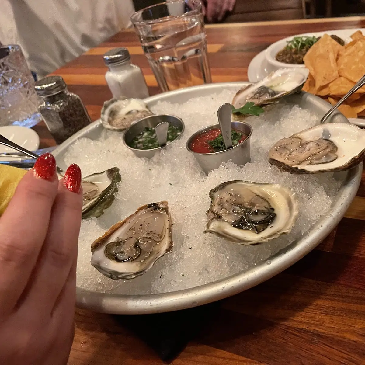 Oysters on the Half