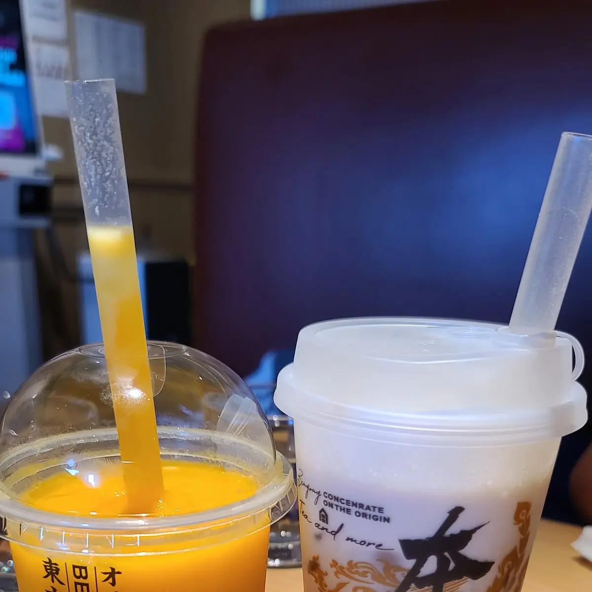 Mango Pomelo Sago & Cheese Black Tea