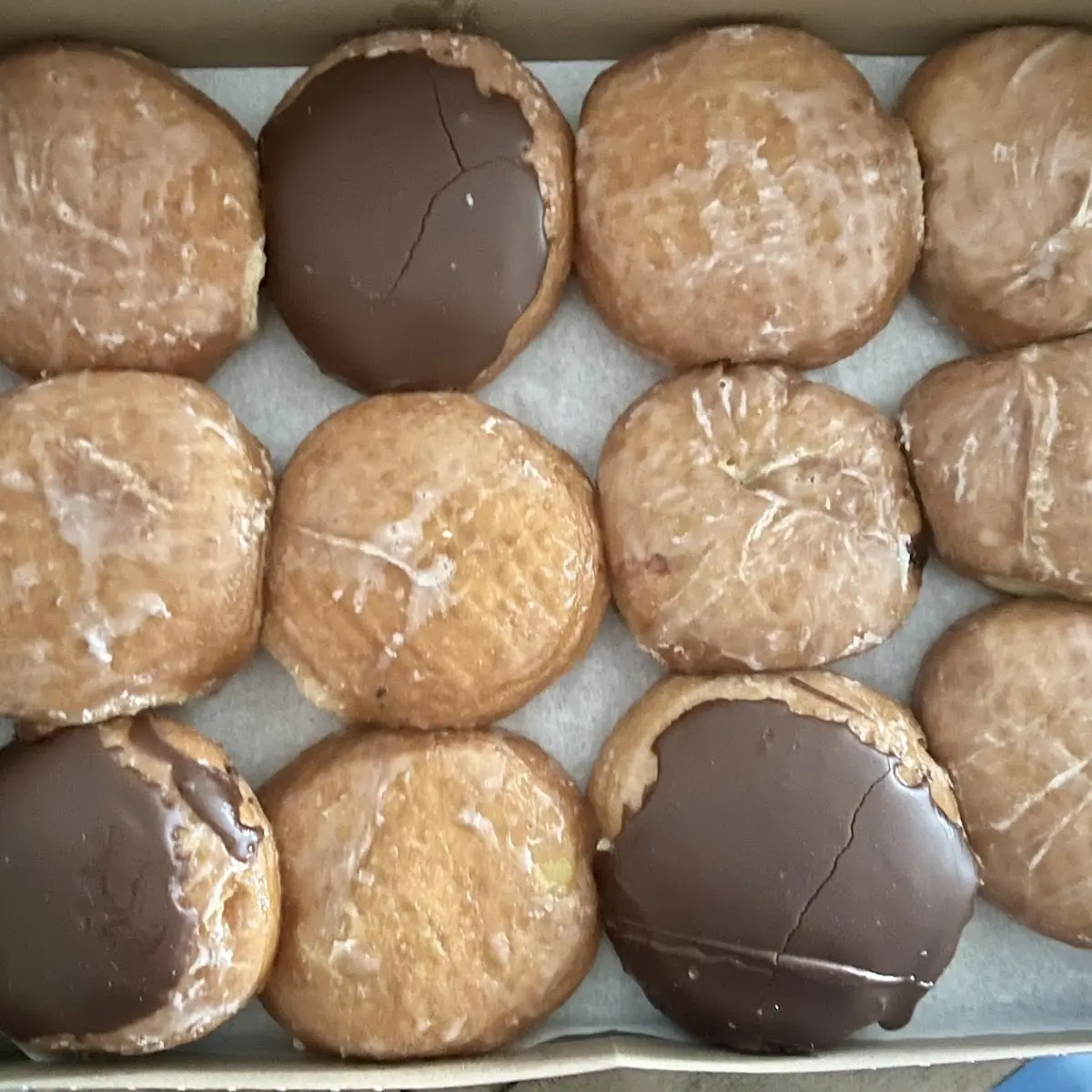 A Dozen Filled Donuts