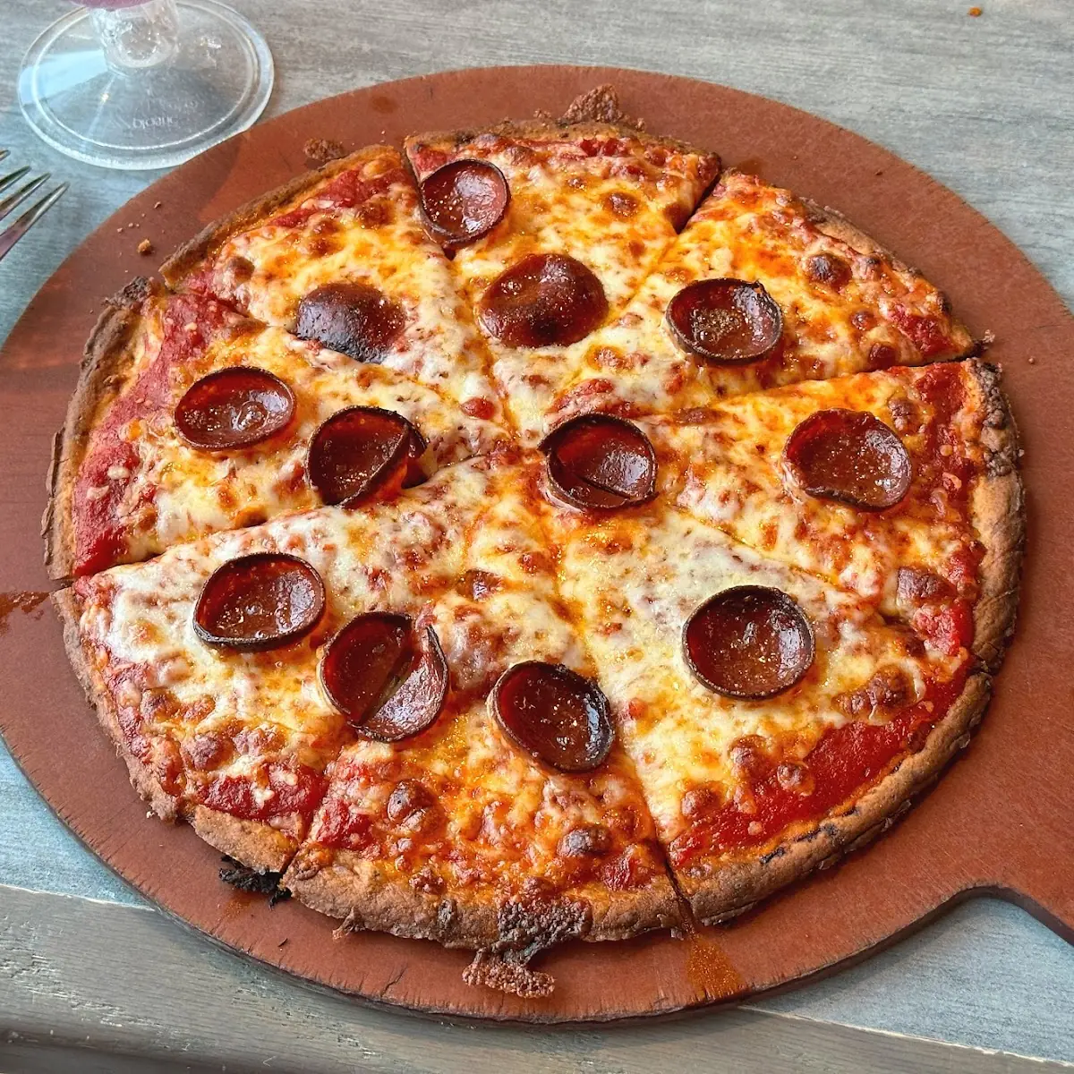 Gluten-Free Pepperoni Pizza