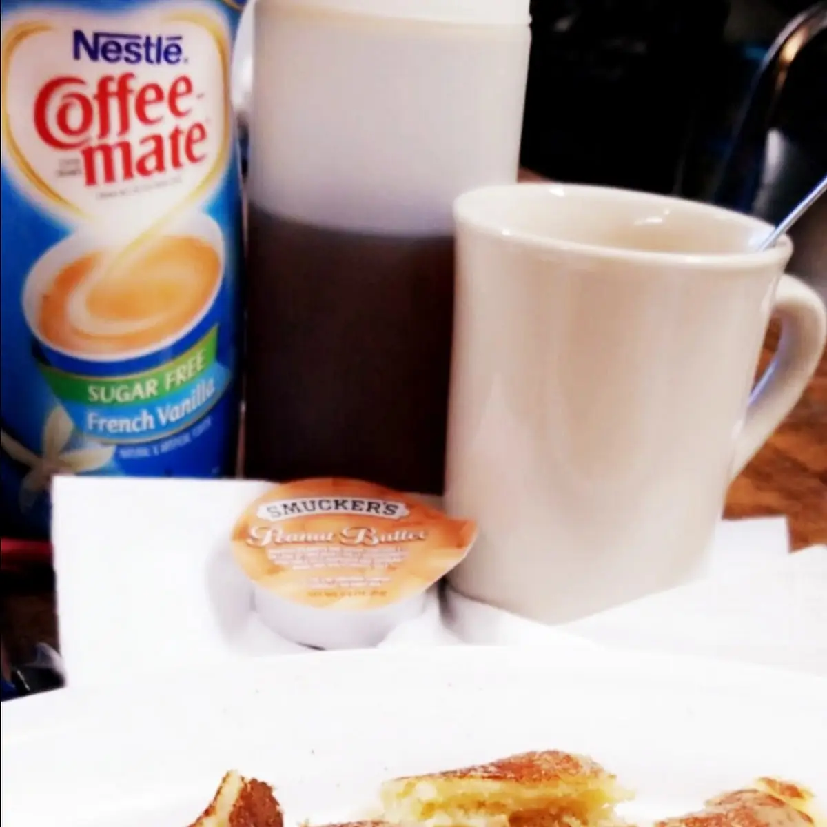 Pancake with Peanut Butter
