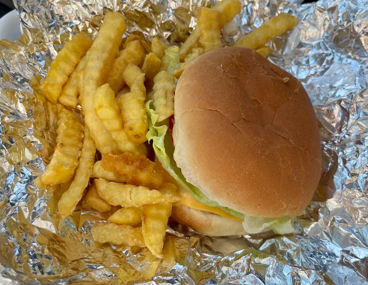 Cheese Burger Combo