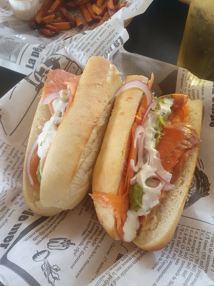Sandwich Saumon