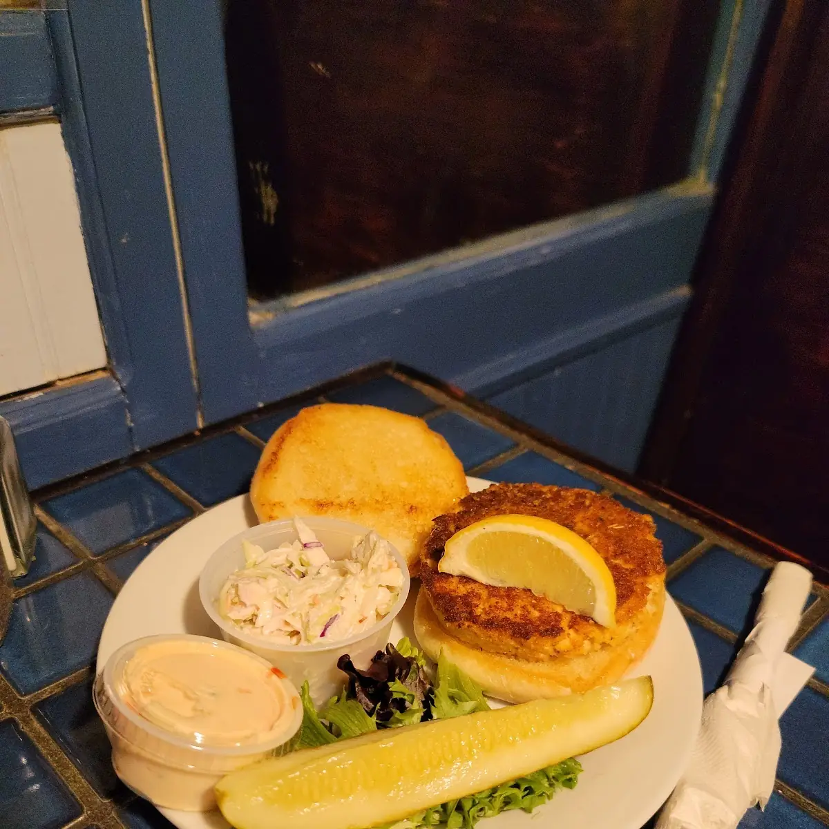 Crab Cake Sandwich