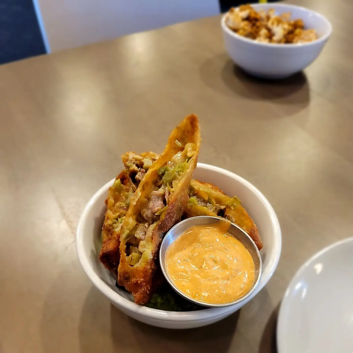 Philly Cheesesteak Egg Rolls