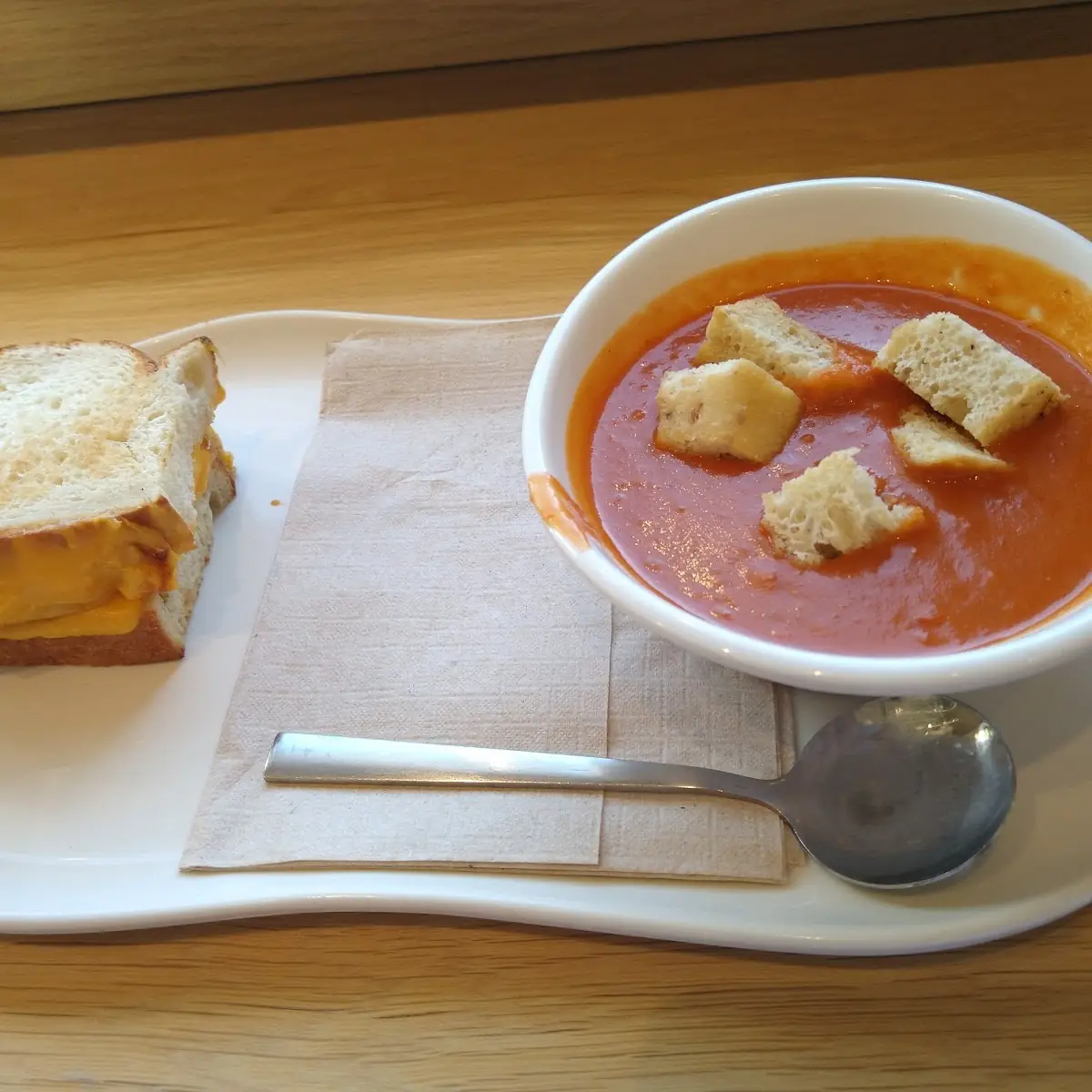 Grilled Cheese and Tomato Soup