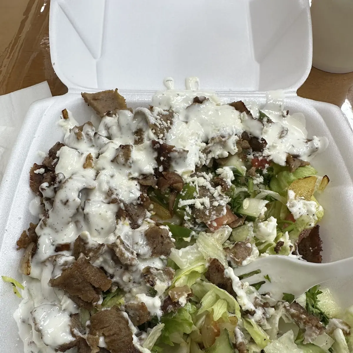 Lamb Gyro Plate