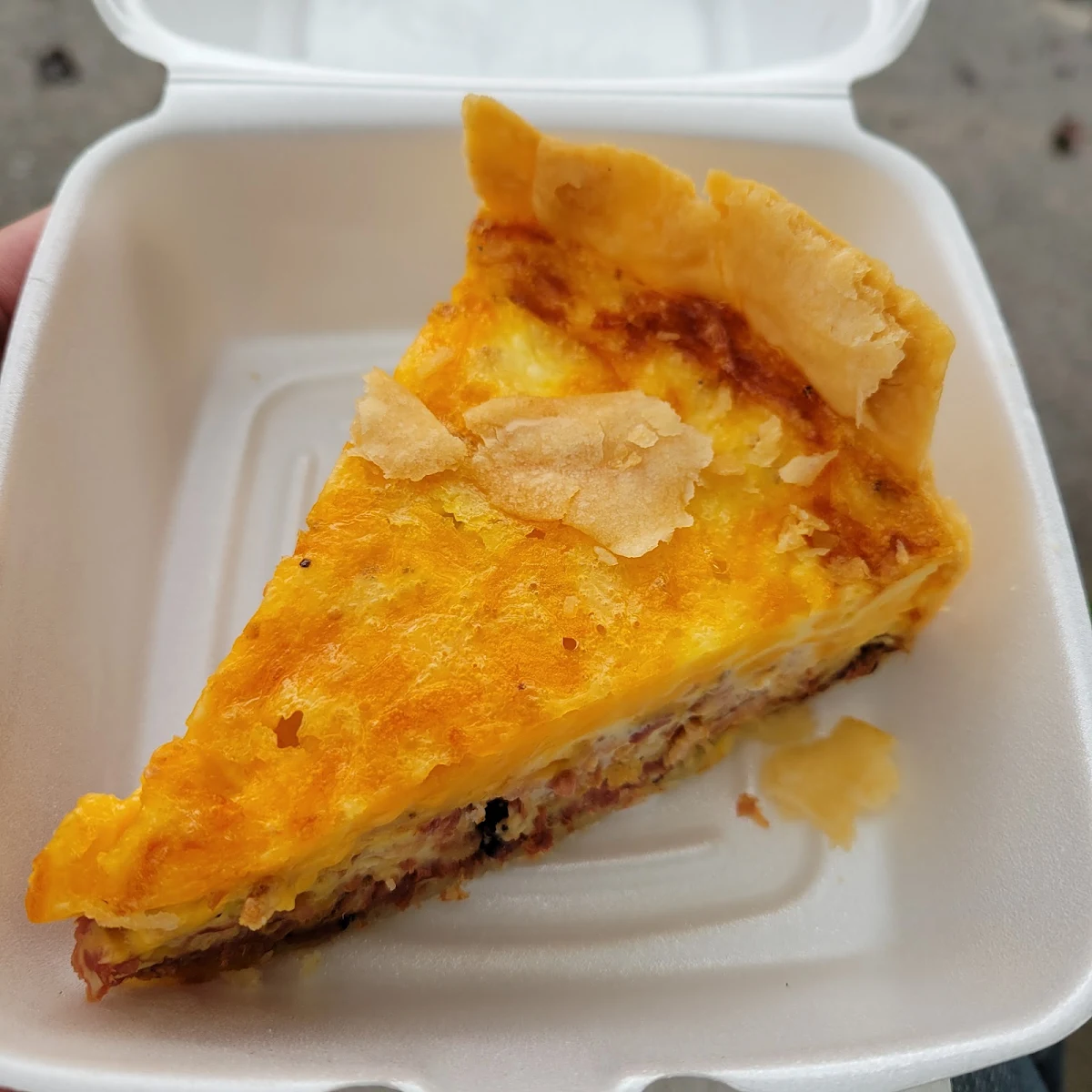 Bacon Cheddar Quiche