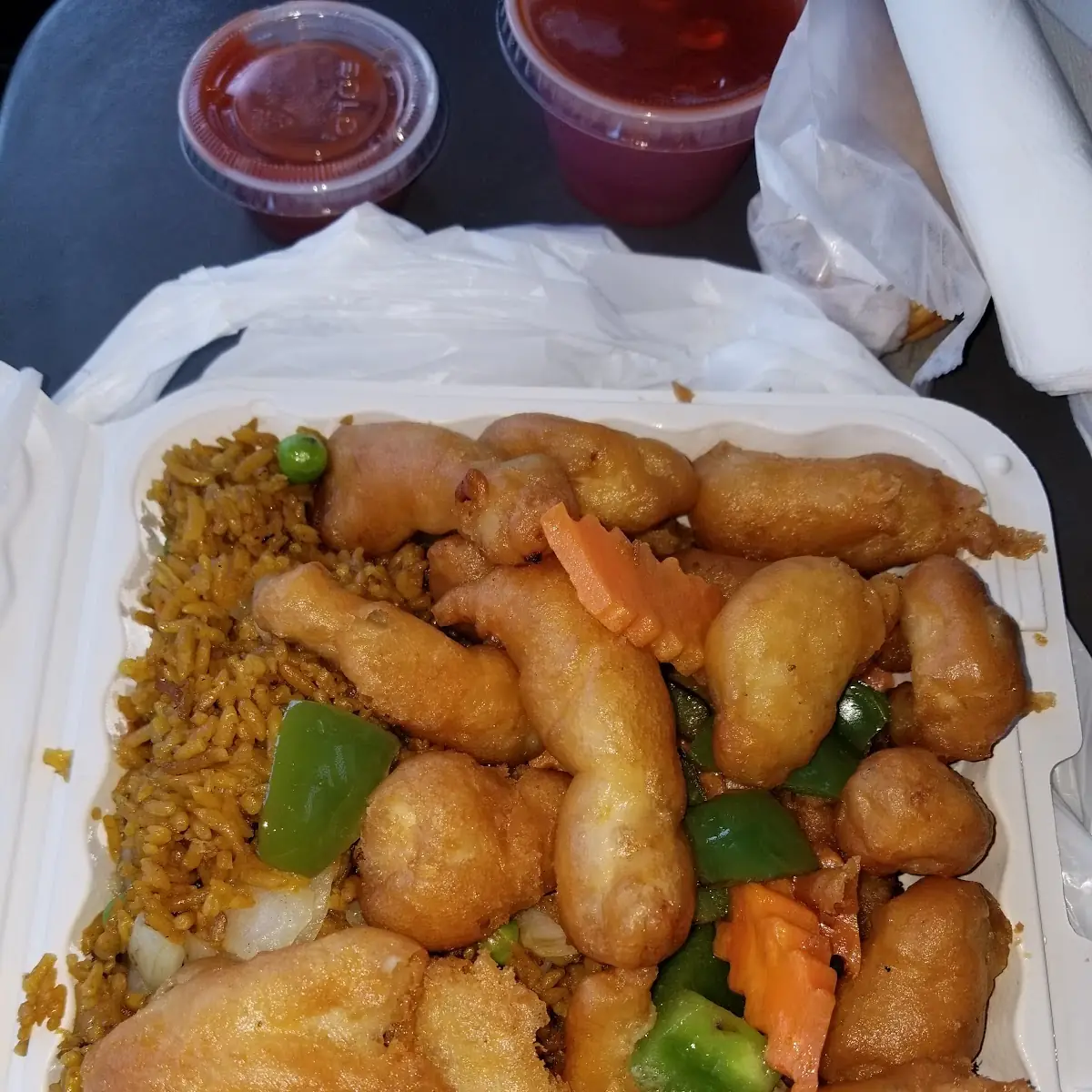 Sweet and Sour Chicken Lunch Special