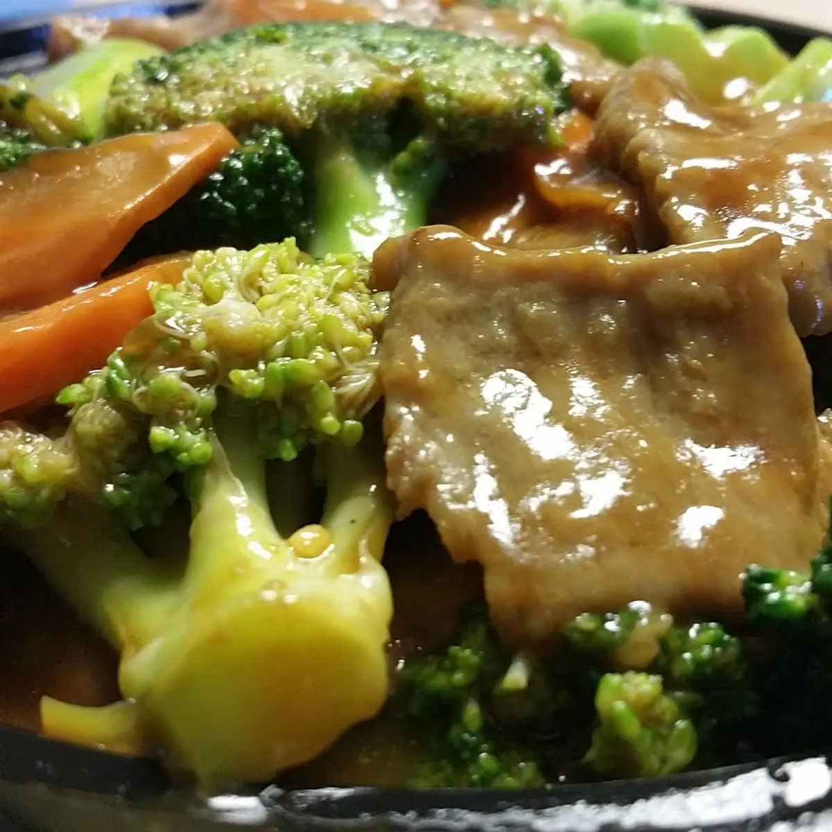 Roast Pork with Broccoli