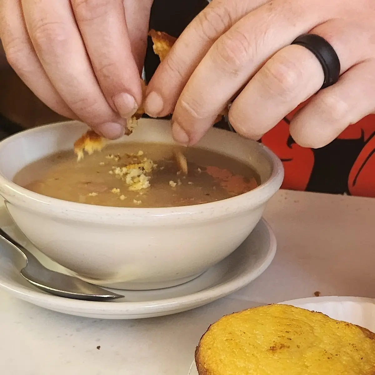 Bean Soup and Cornbread