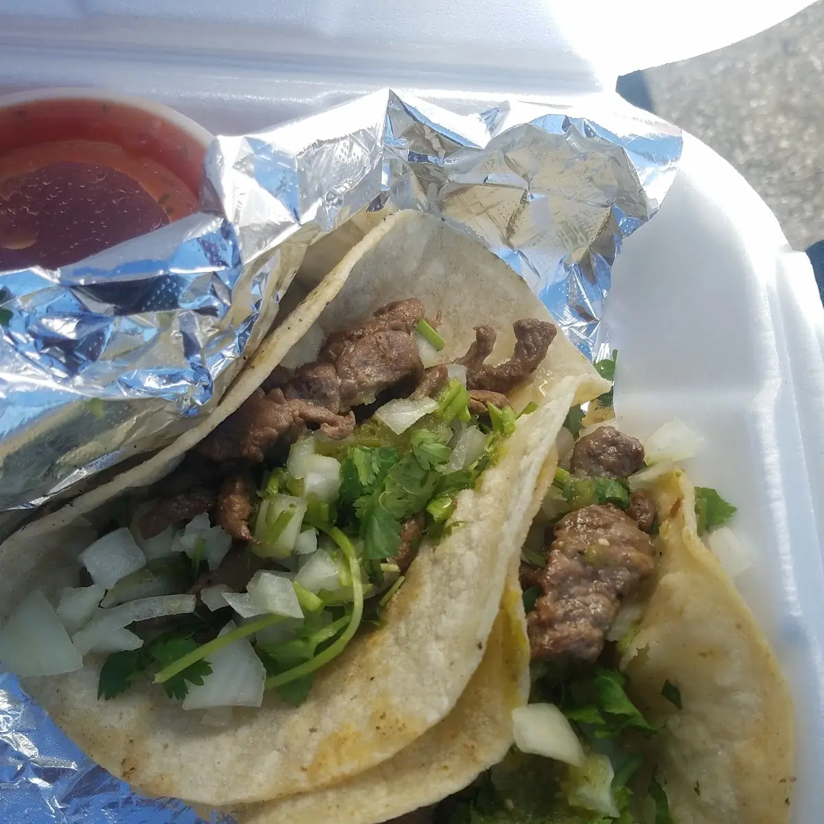 Chorizo Taco Beef Taco & Steak Taco