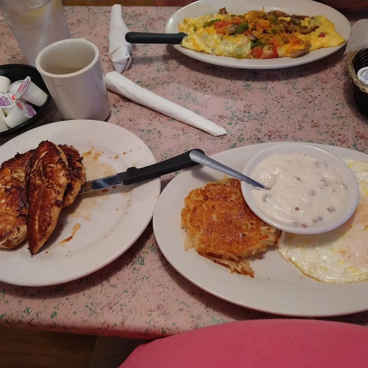 Grilled Chicken Breakfast Platter
