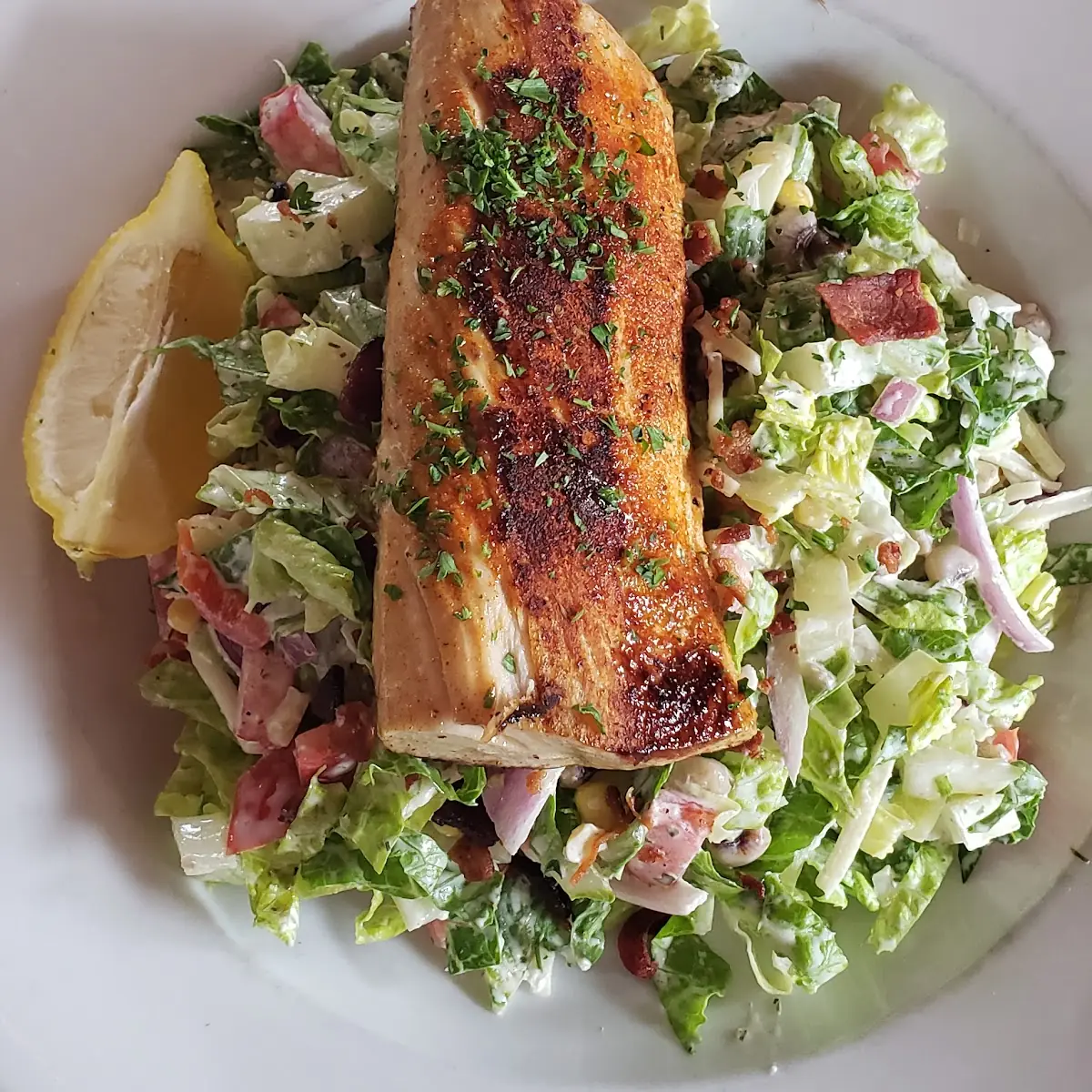 Blackened Mahi Salad