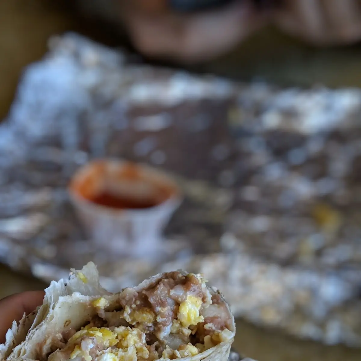 Bacon Breakfast Burrito