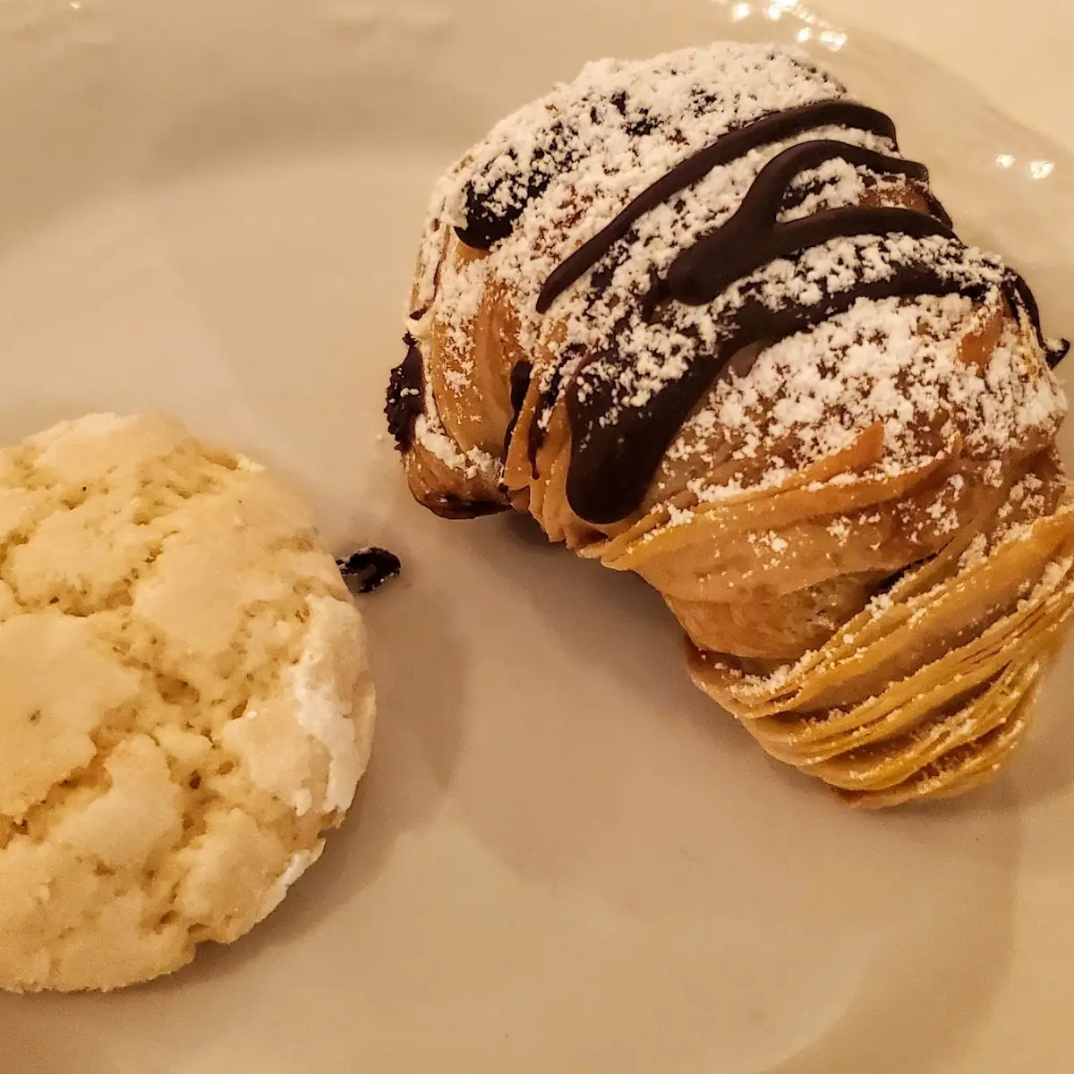 Lemon Cookie and Nutella Lobster Tail