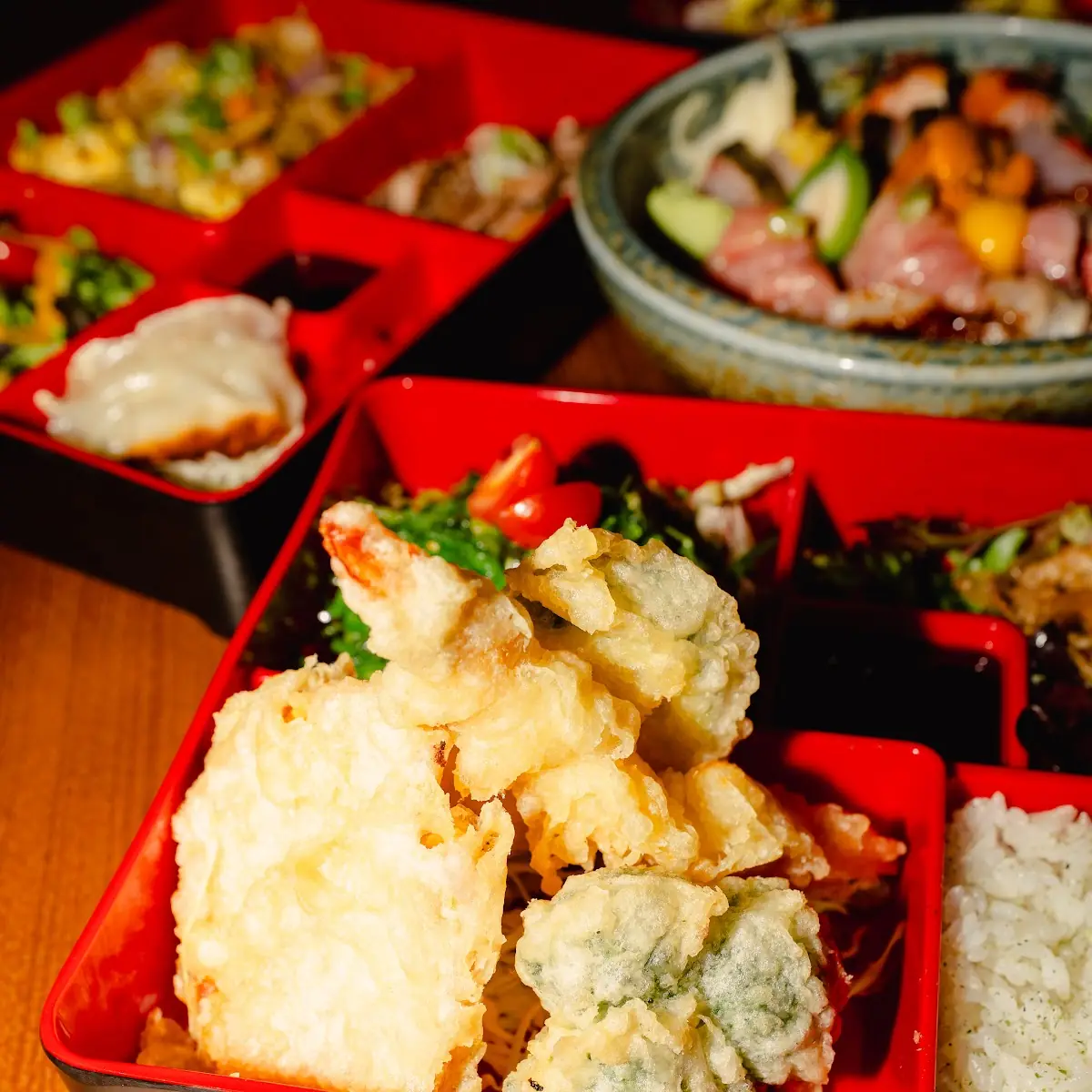 Shrimp Bento Box