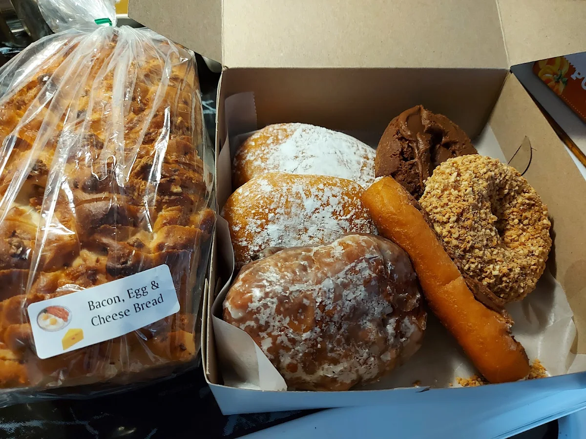 Baco Egg & Cheese Bread Half Dozen Donuts