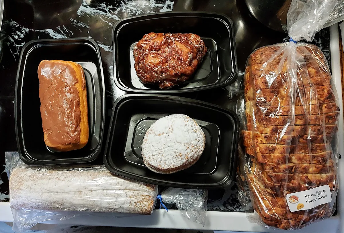 Punkin Log Bacon Cheese Bread Cream Puff