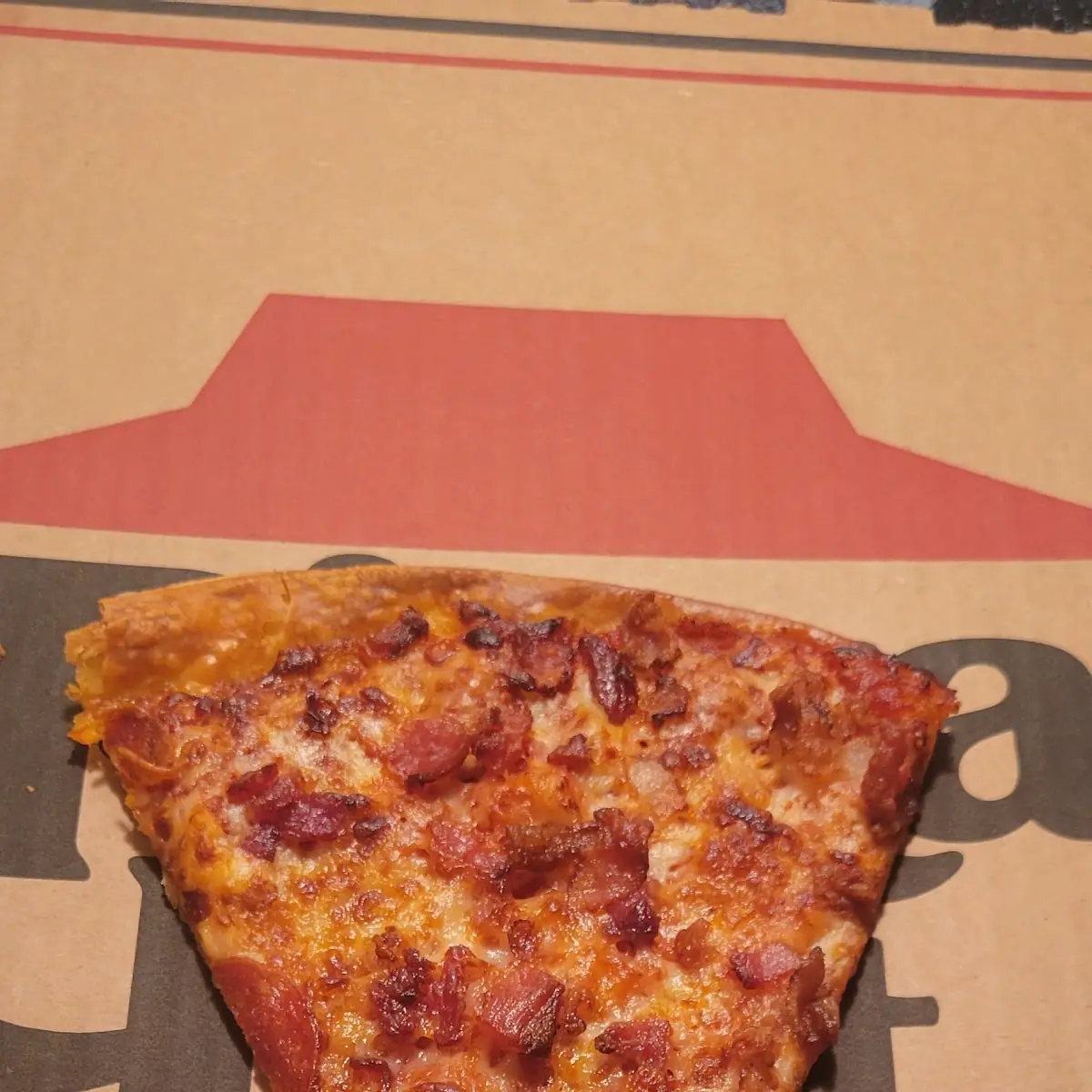 Bacon Thin Crust Pizza