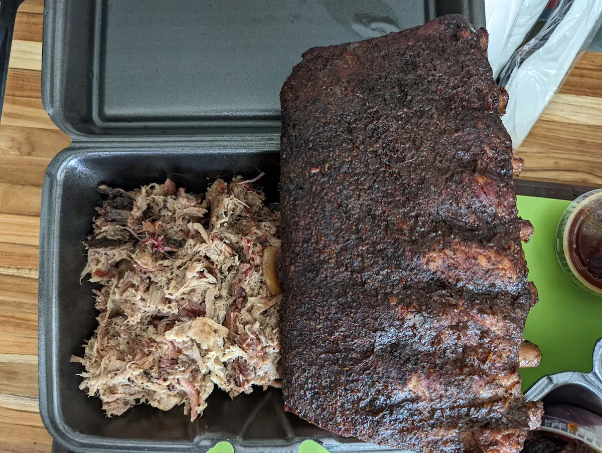 Pulled Pork and Ribs
