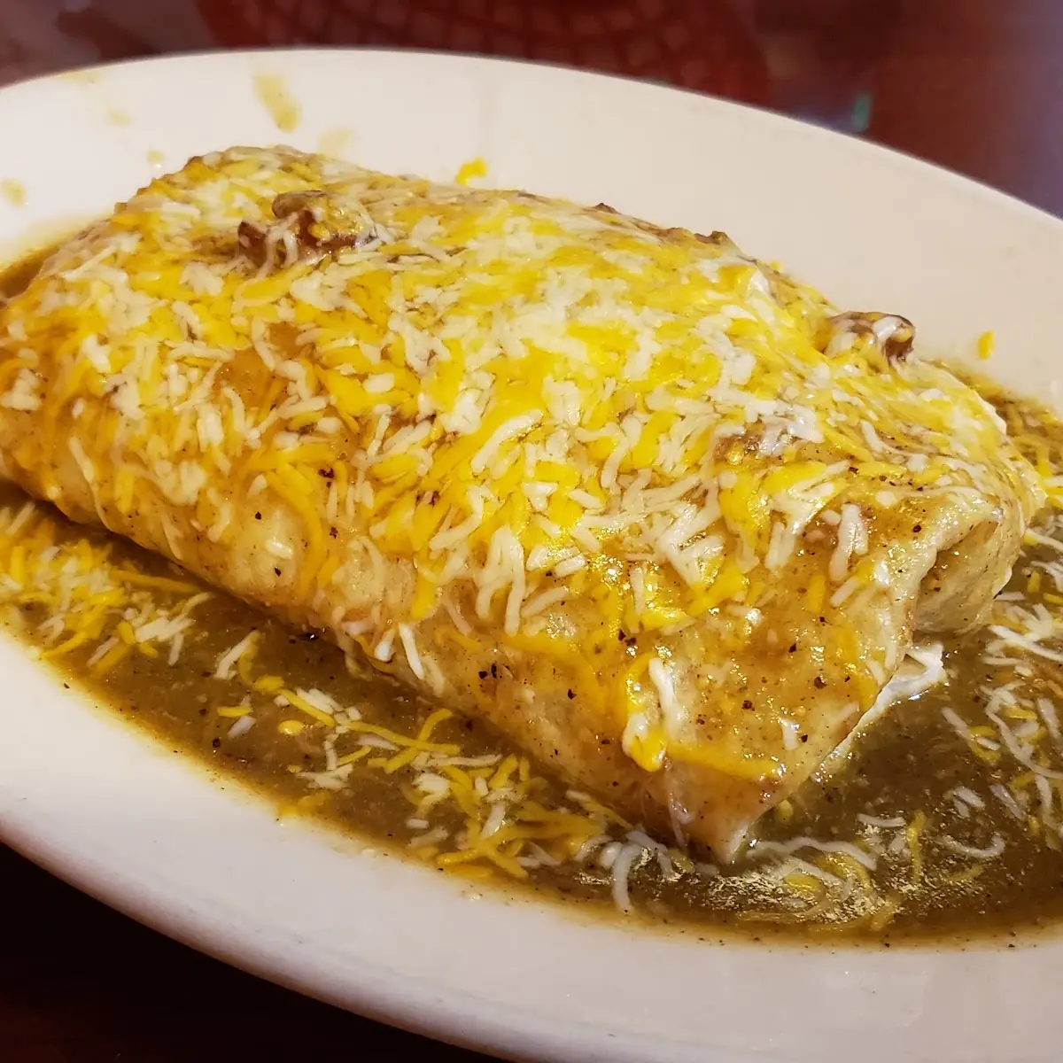 Chile Verde Burrito