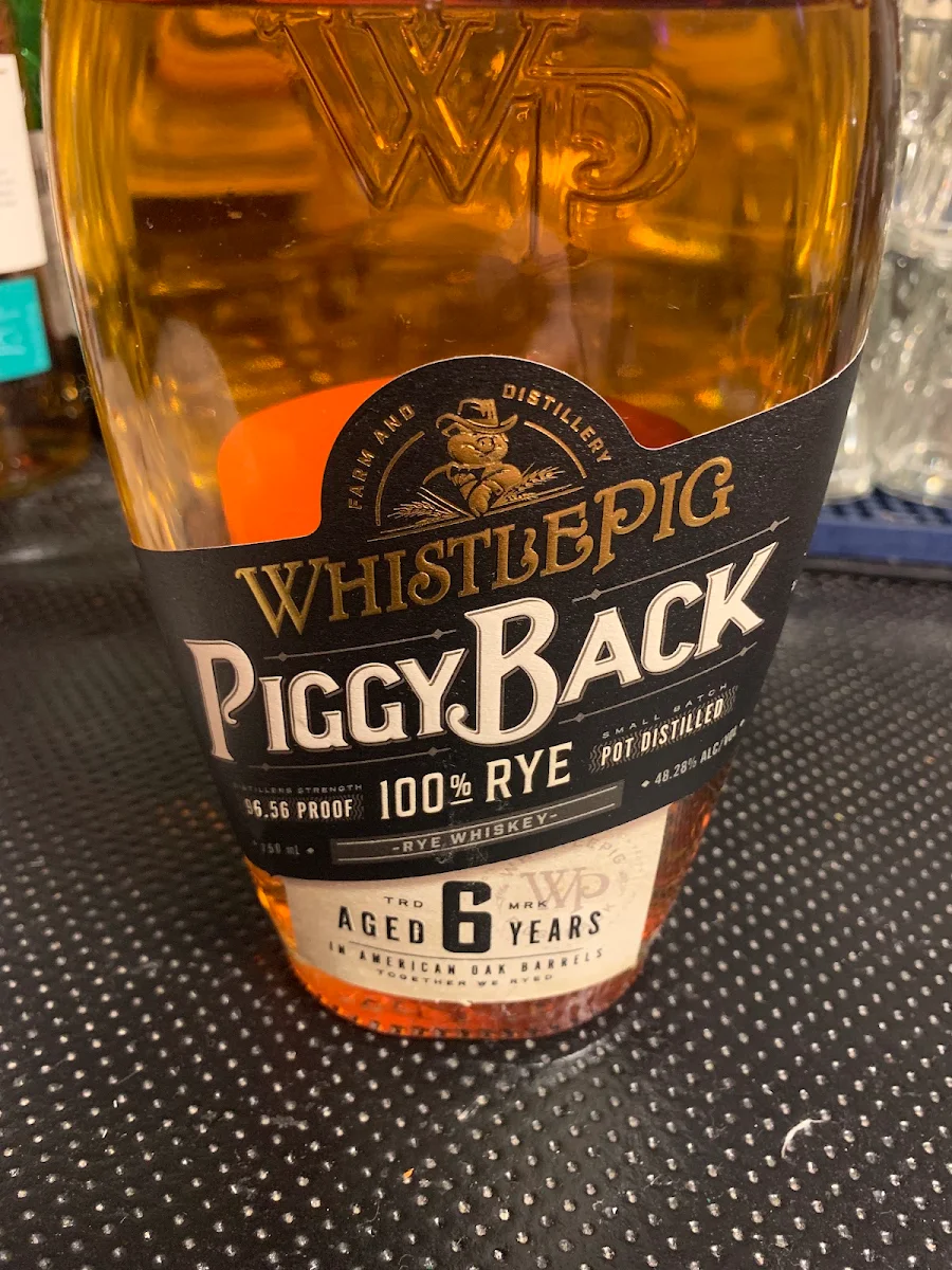 Piggy Back 6yr Aged Rye Bourbon
