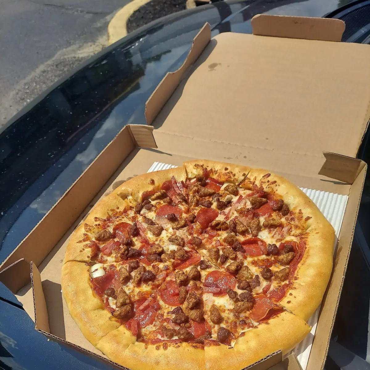 Meat Lovers with the Stuffed Crust