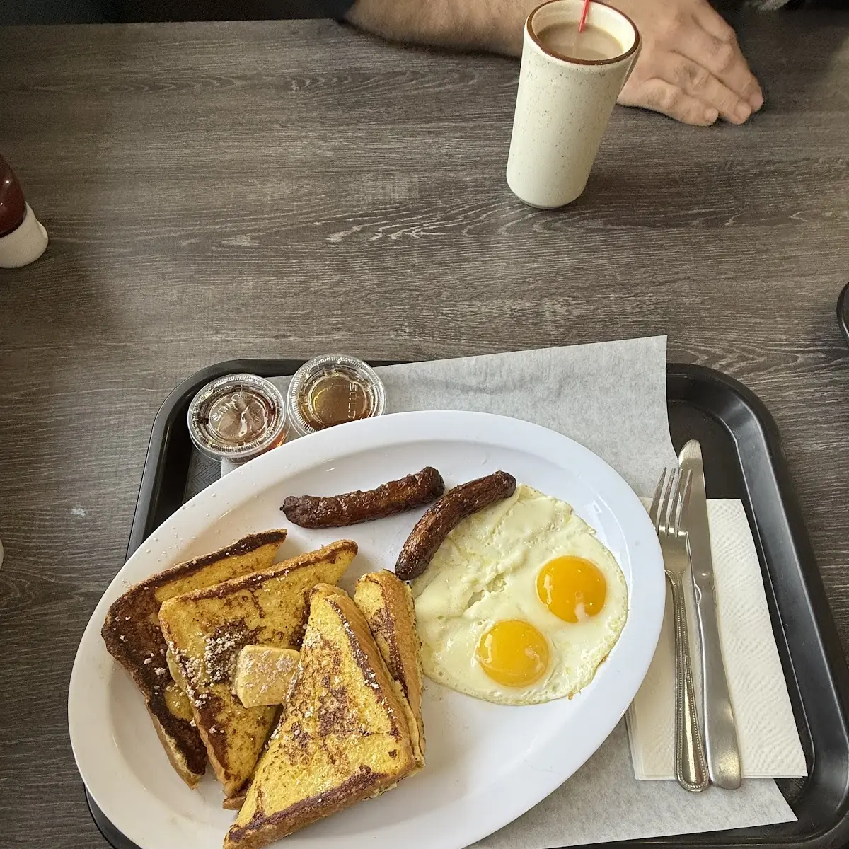 French Toast Eggs & Meats