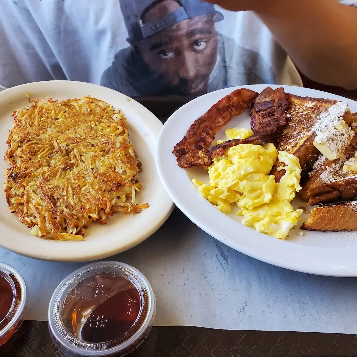Hash Browns & 3 Eggs