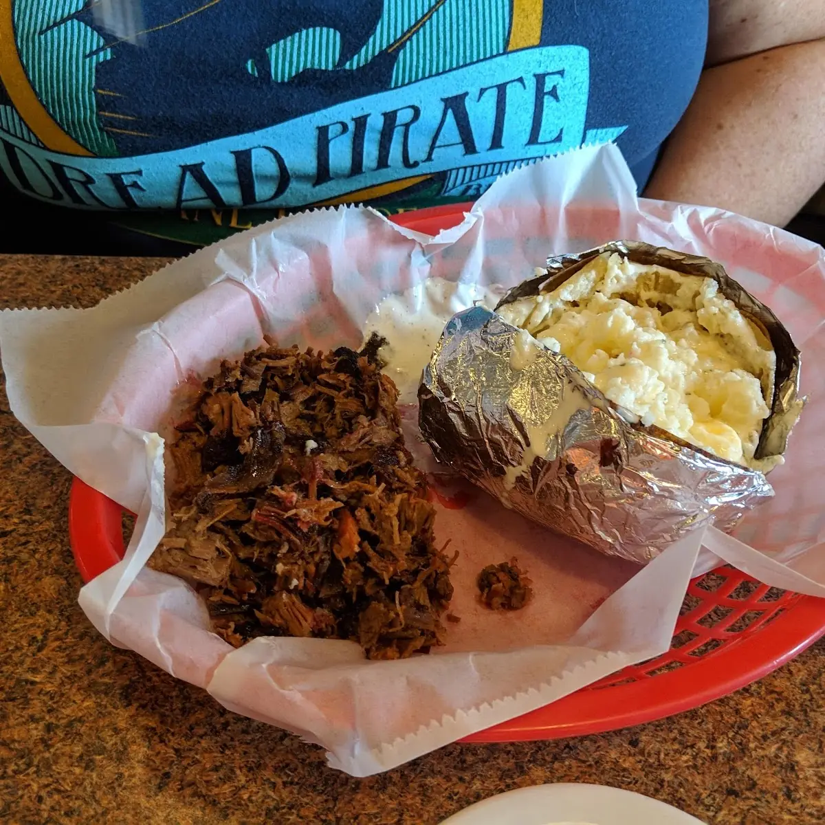 Baked Potato w Brisket