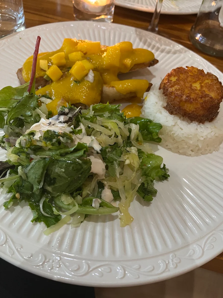 Chicken Mango with Sticky Rice
