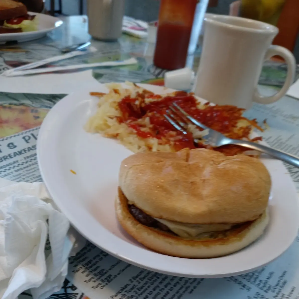 Swiss Mushroom Burger